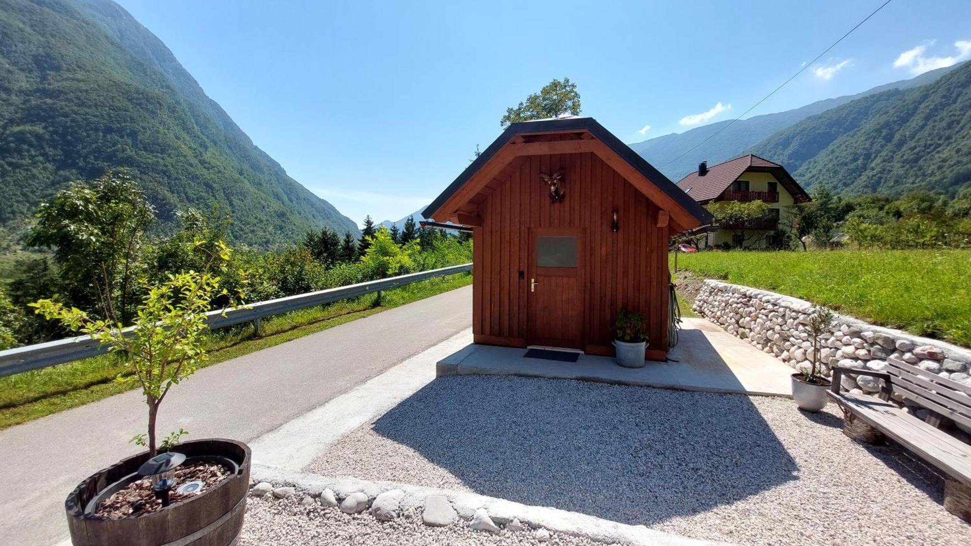 Hisa Lojz Appartement Zaga Buitenkant foto
